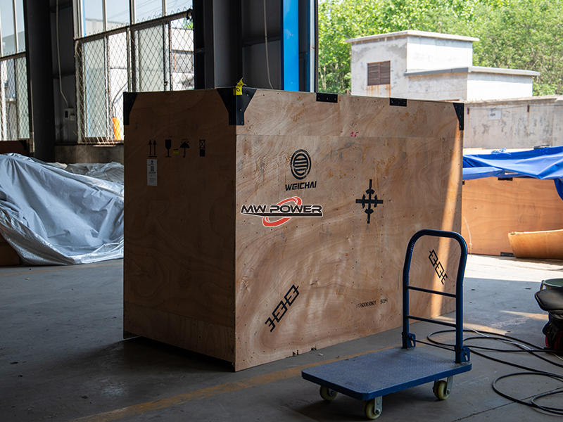 100kw潍柴原装发电机组 清关出口